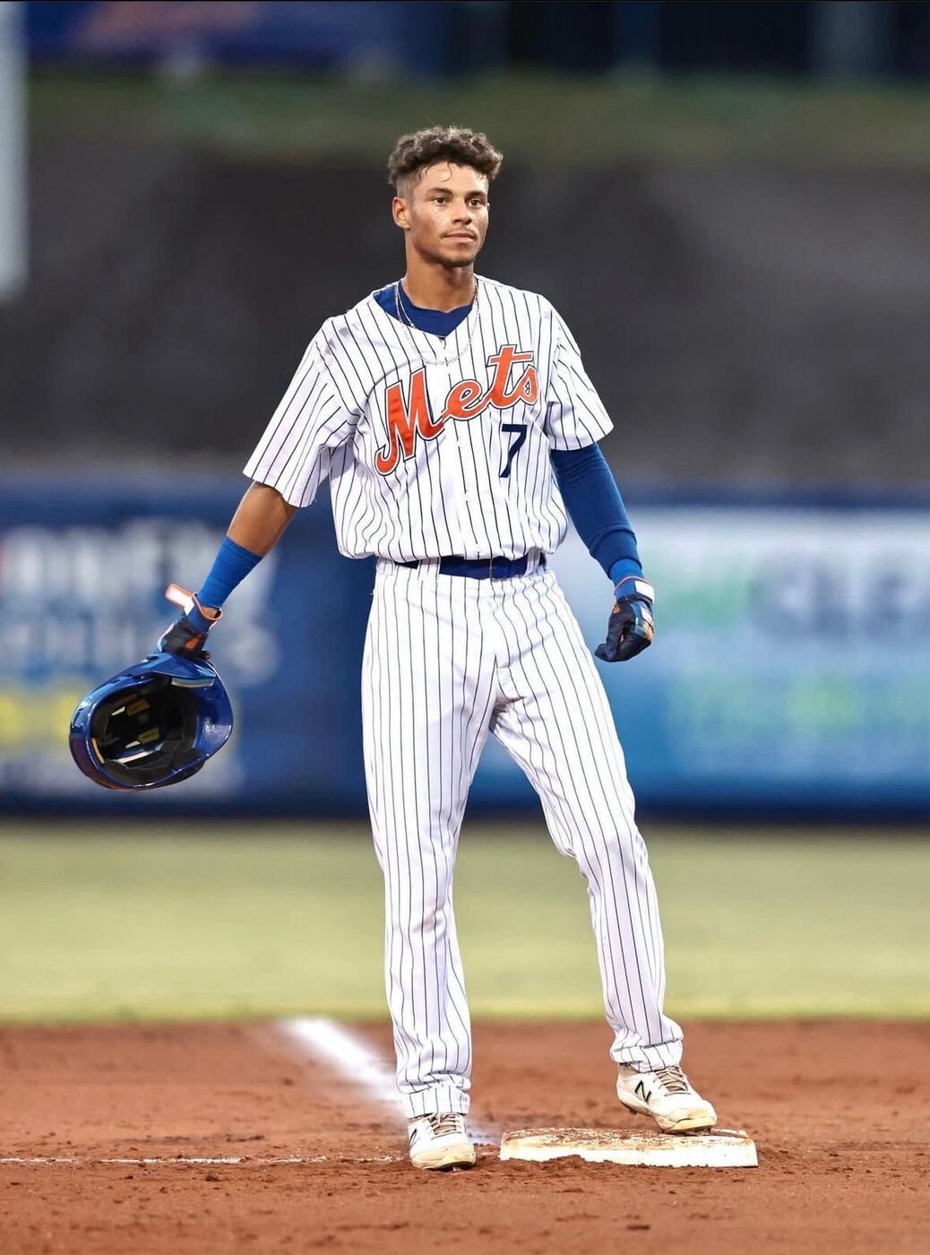 Blaine McIntosh in pinstripes, professional baseball